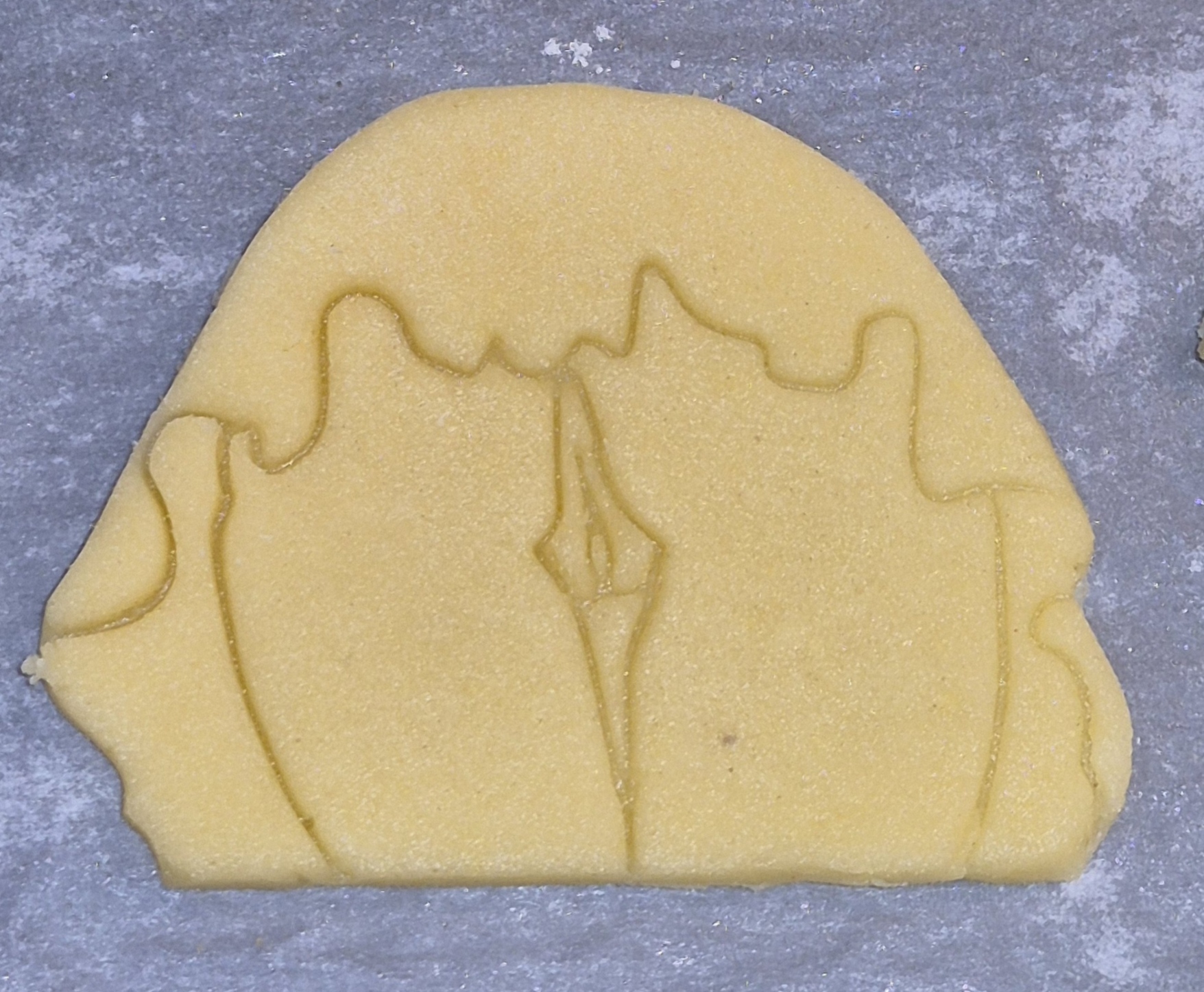 Naughty cookie cutter