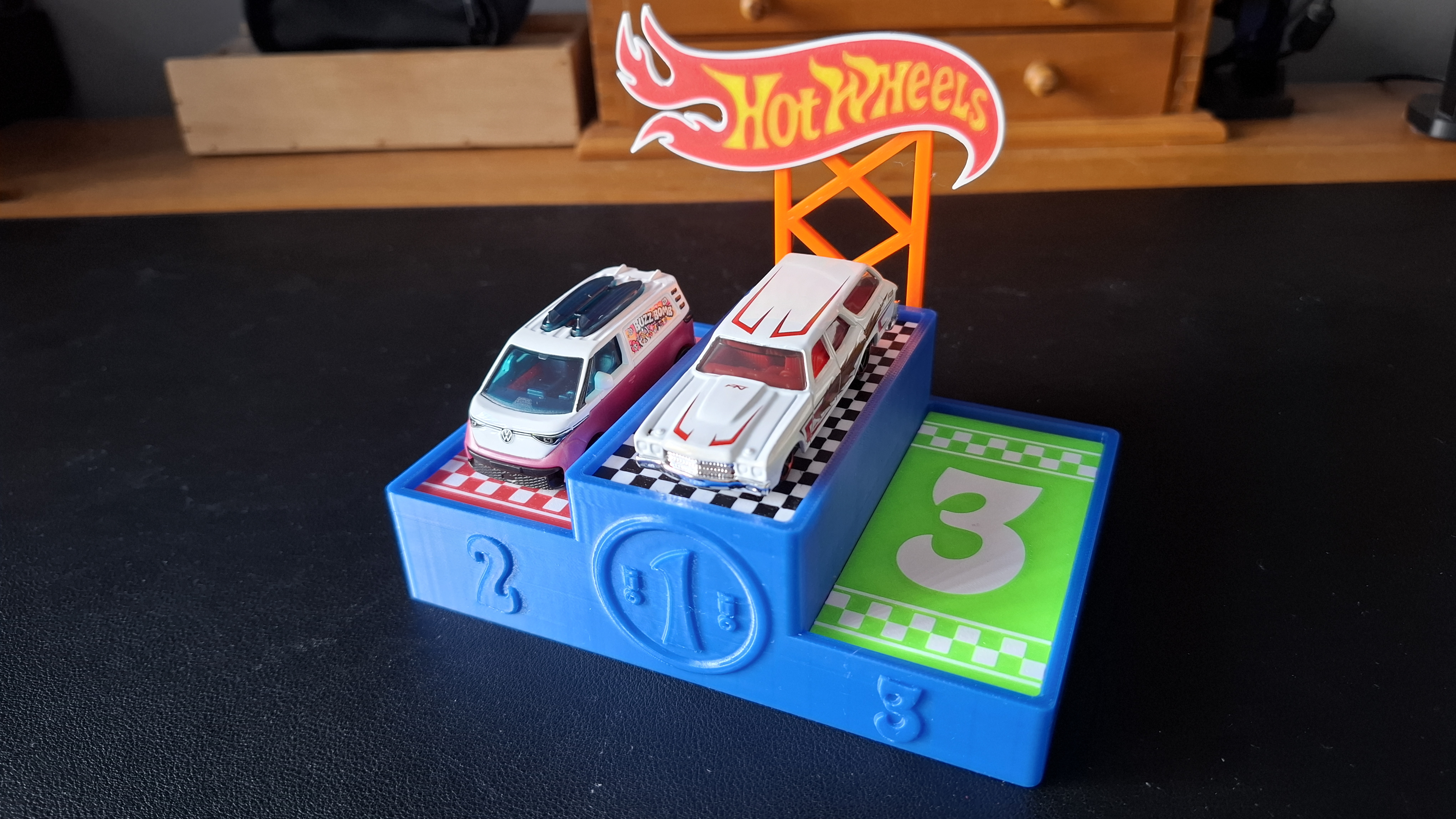 Hot Wheels Podium