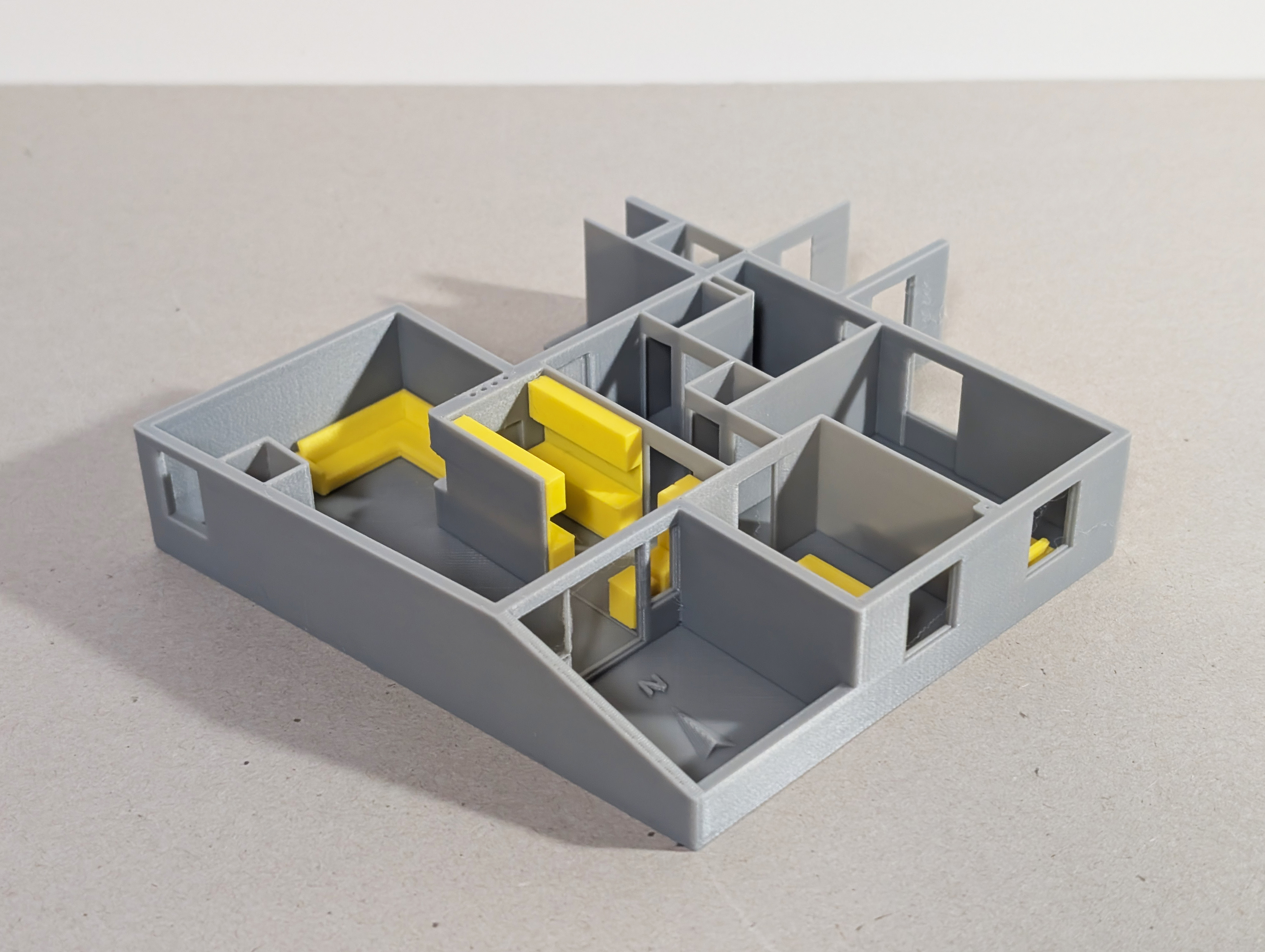 Printable 3D-Floorplan Example w/ Conversion — miniatura 2