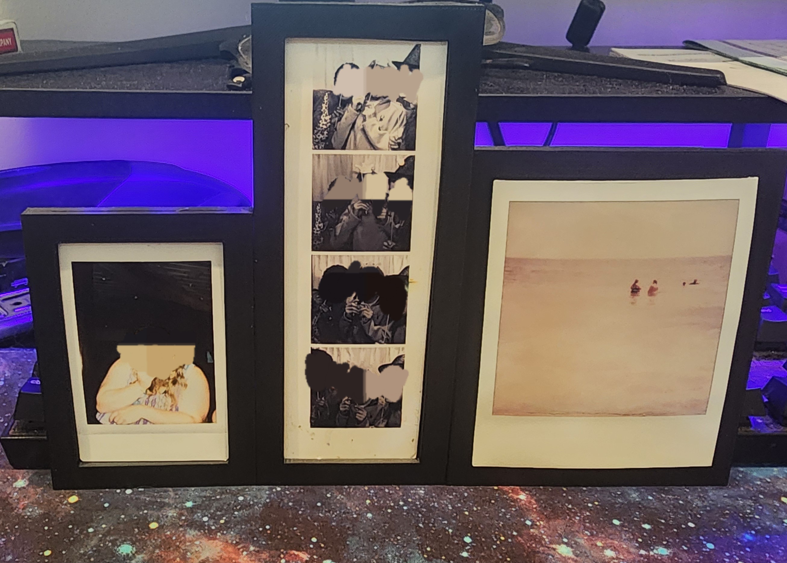 Polaroid and Photo Strip Frames w/ Wall Mounts