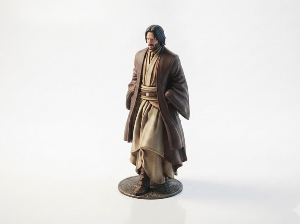 John Wick Action Hero Movie Figurine 3D Printable