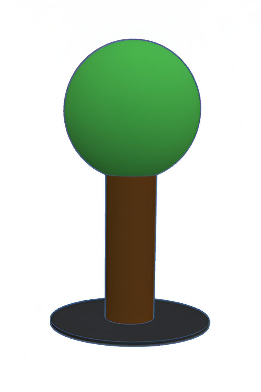 Fish Tank Tree Decoration