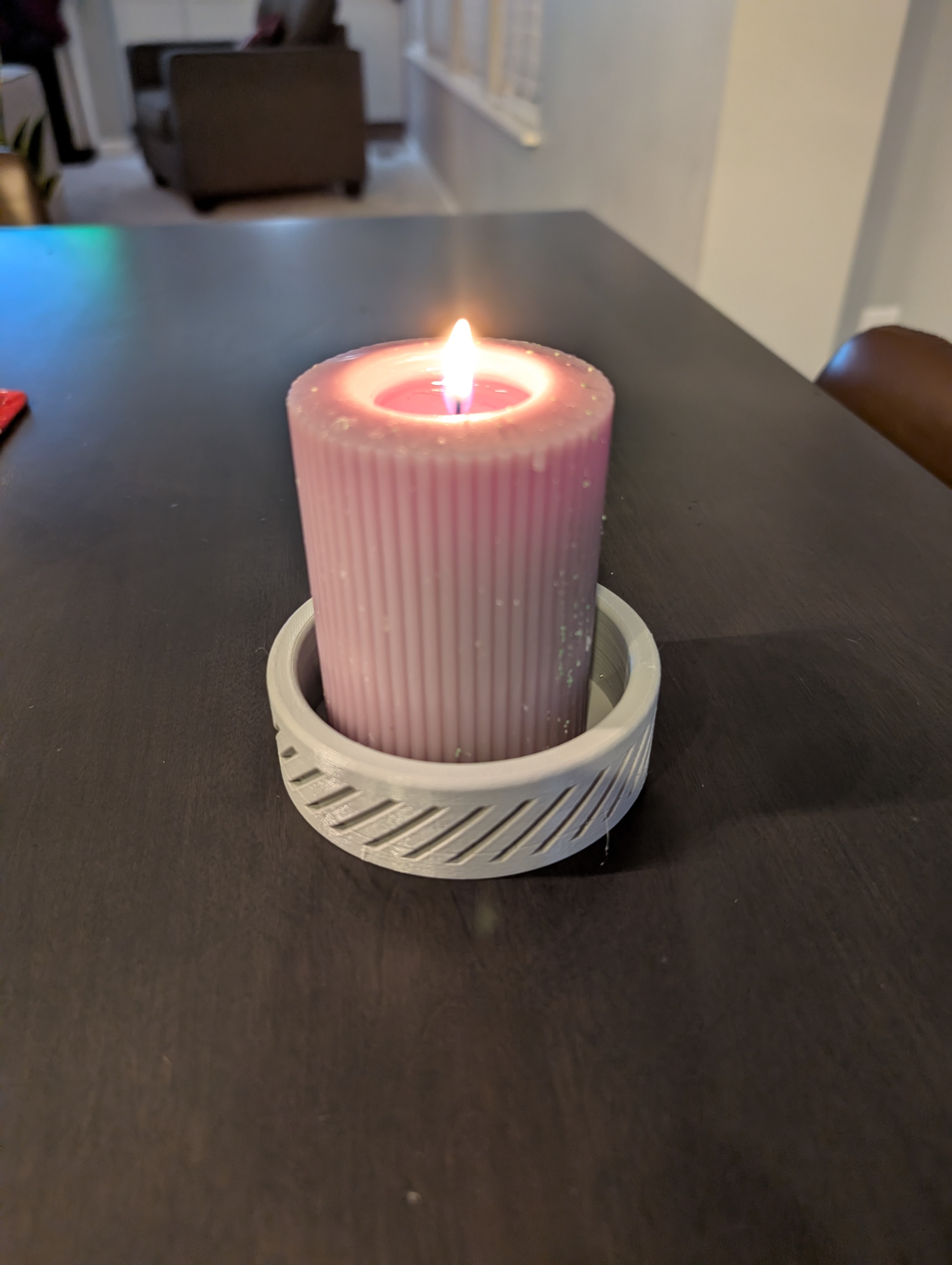 Candle Holder for Ikea Block Candels (2.75" Candles)