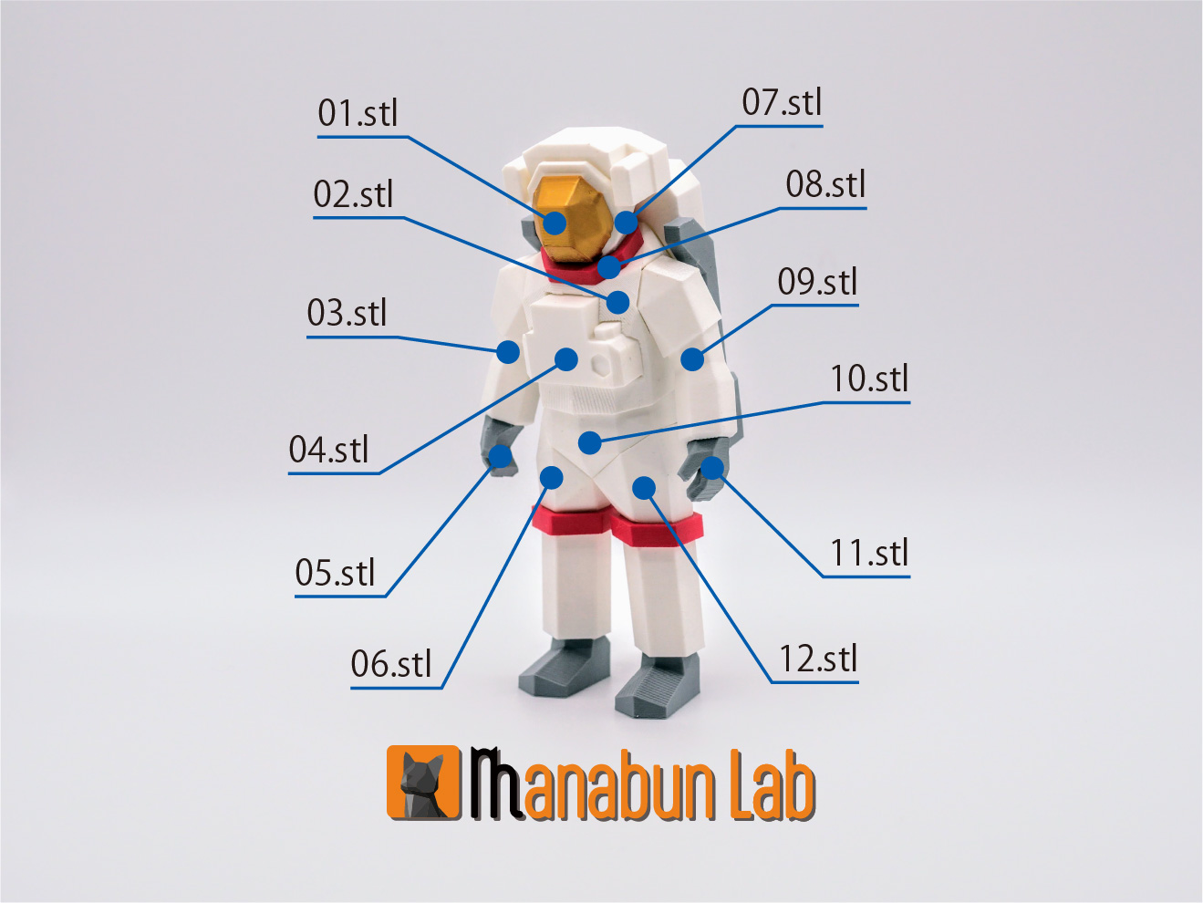 Low Poly Astronaut Puzzle — miniatura 6