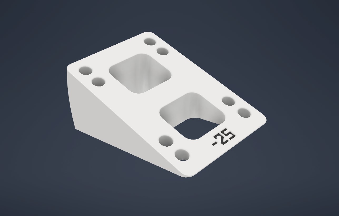 Longboard Truck Risers Ronin cast