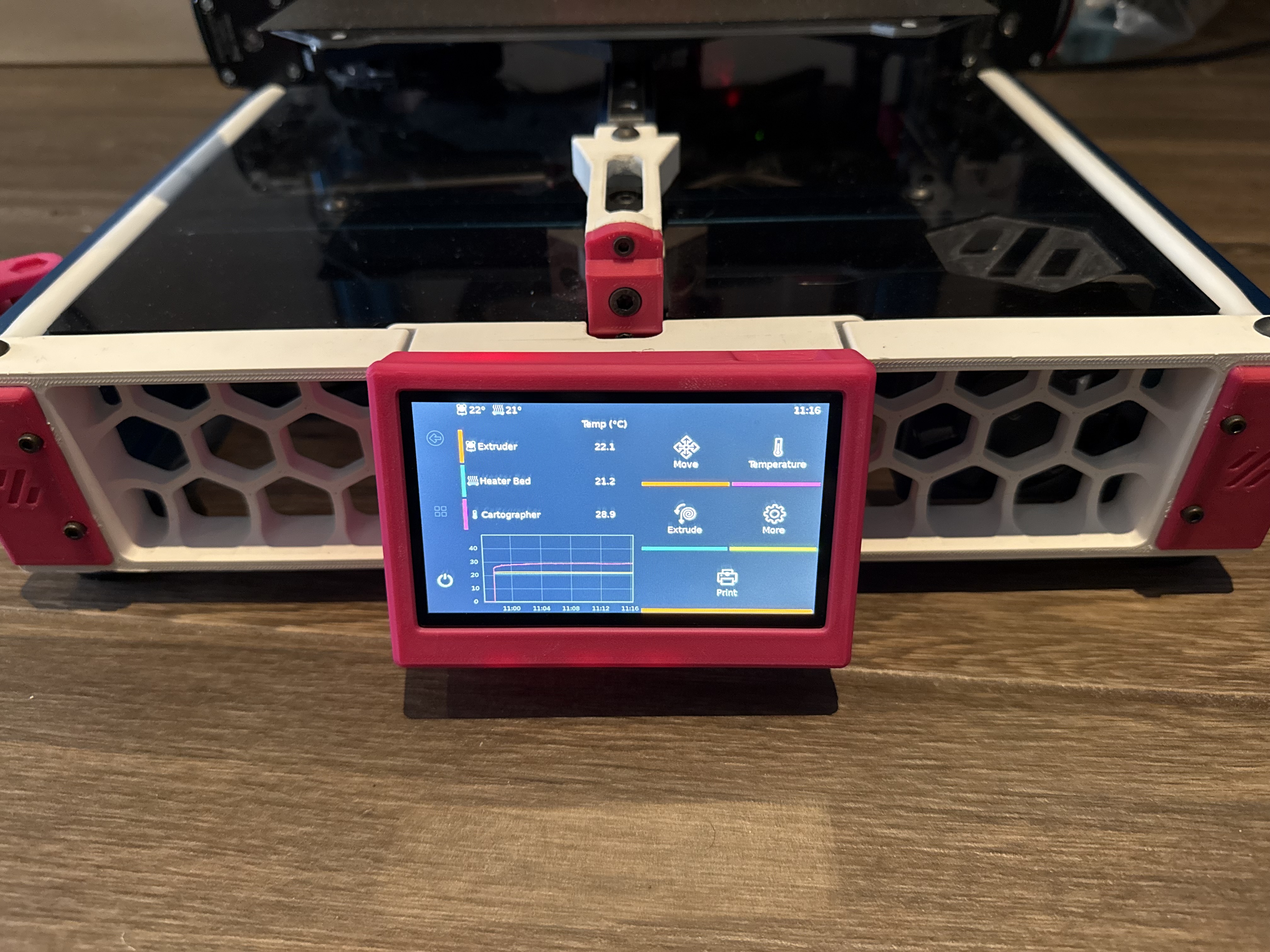 BTT Pi TFT43 V2.1 Switchwire Mount
