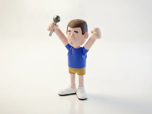 Freddie Mercury Figurine Celebrity 3D Printable