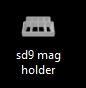 SD9 Mag Holder