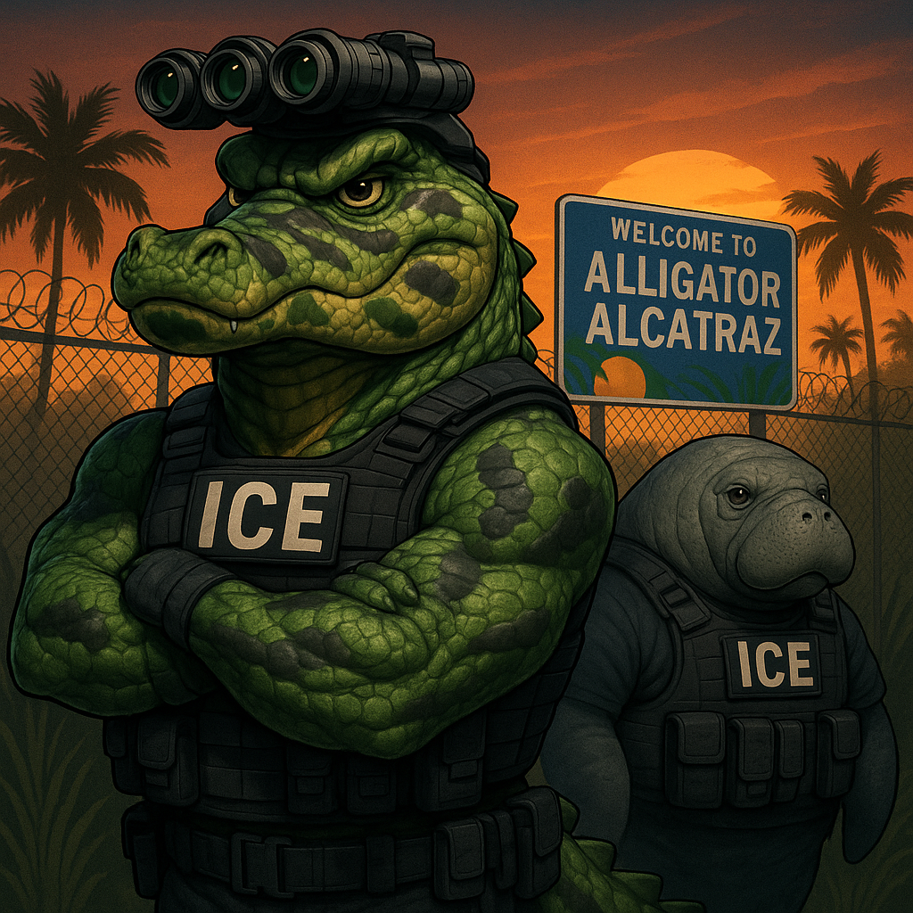 hue forge alligator Alcatraz