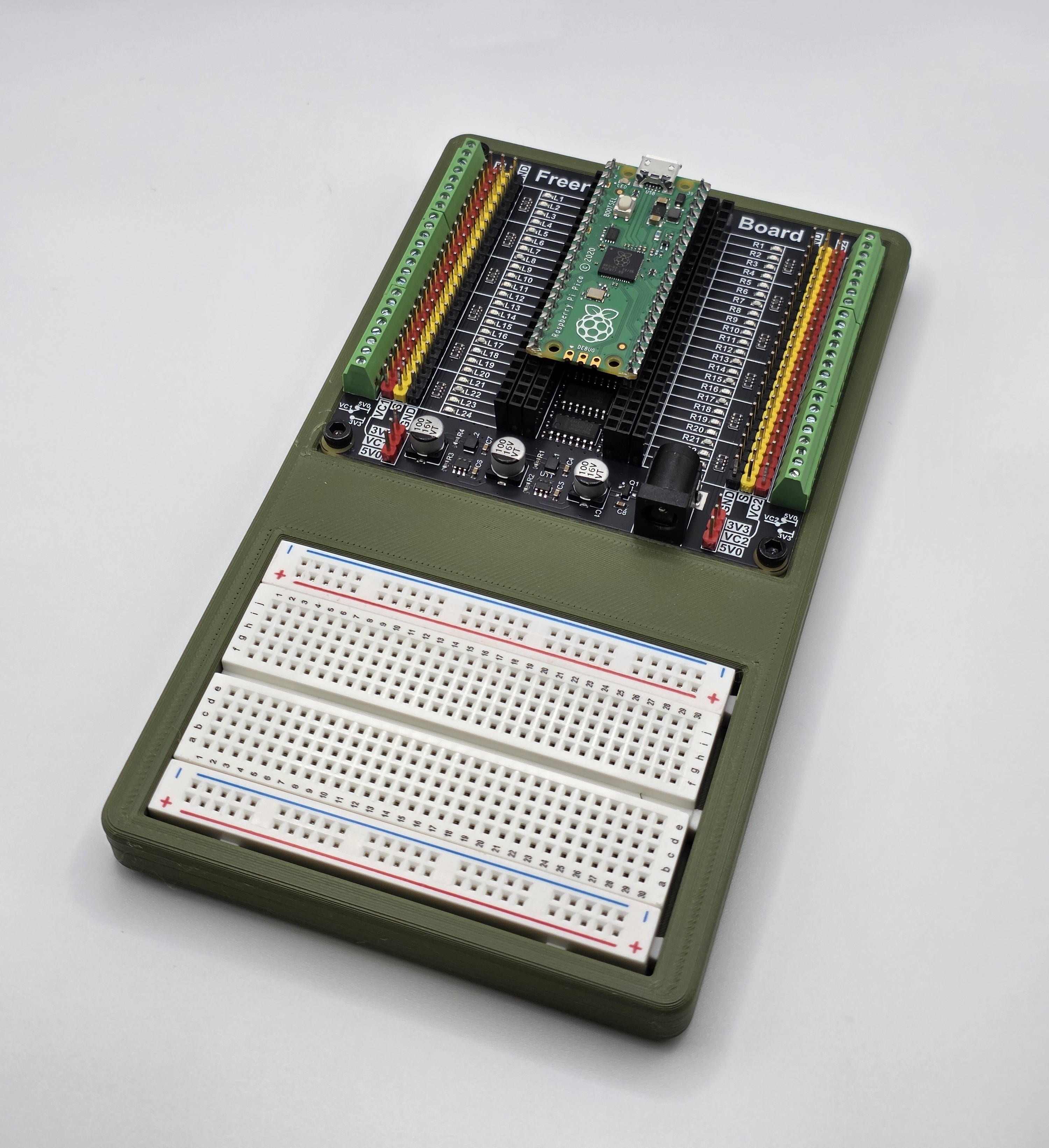 Raspberry Pi Pico Breadboard Base