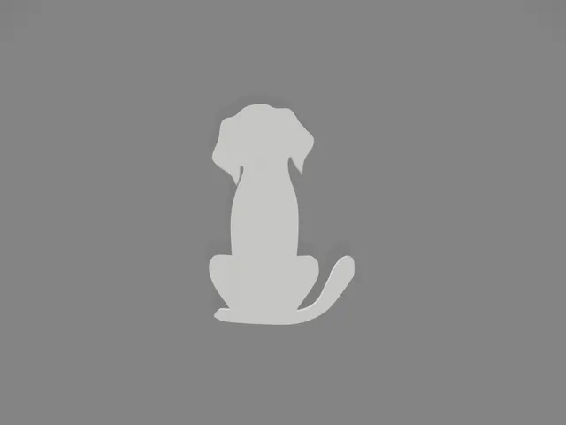 Dog silhouette