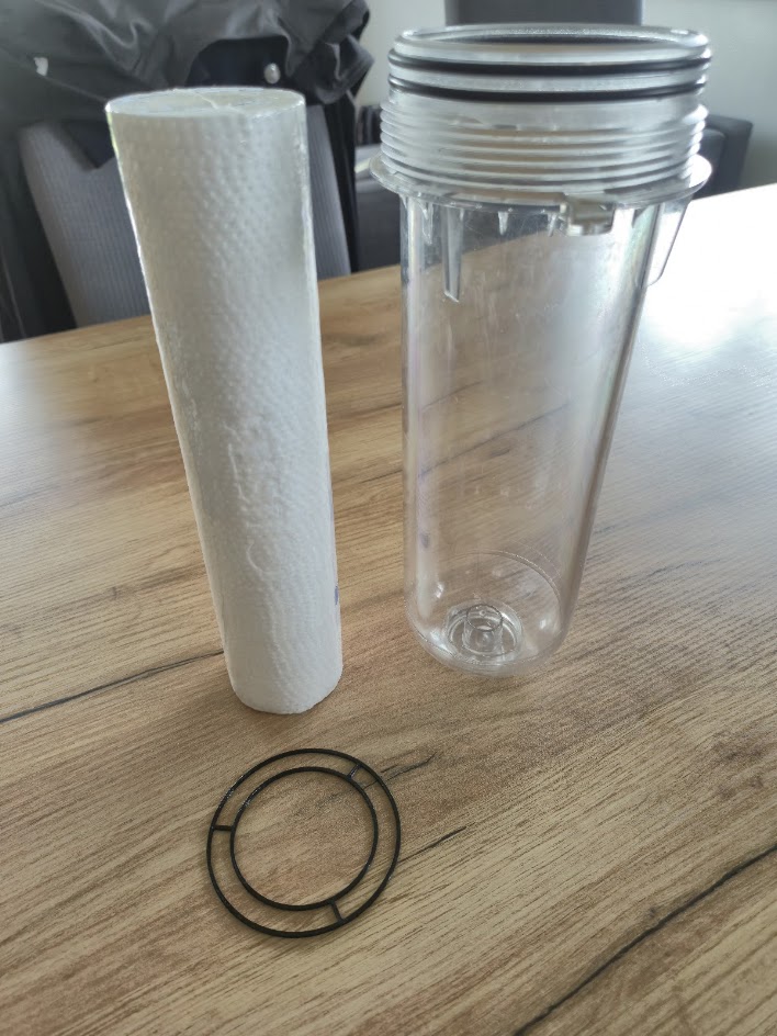 10" inch Water Filter Cartridge Centering Spacer