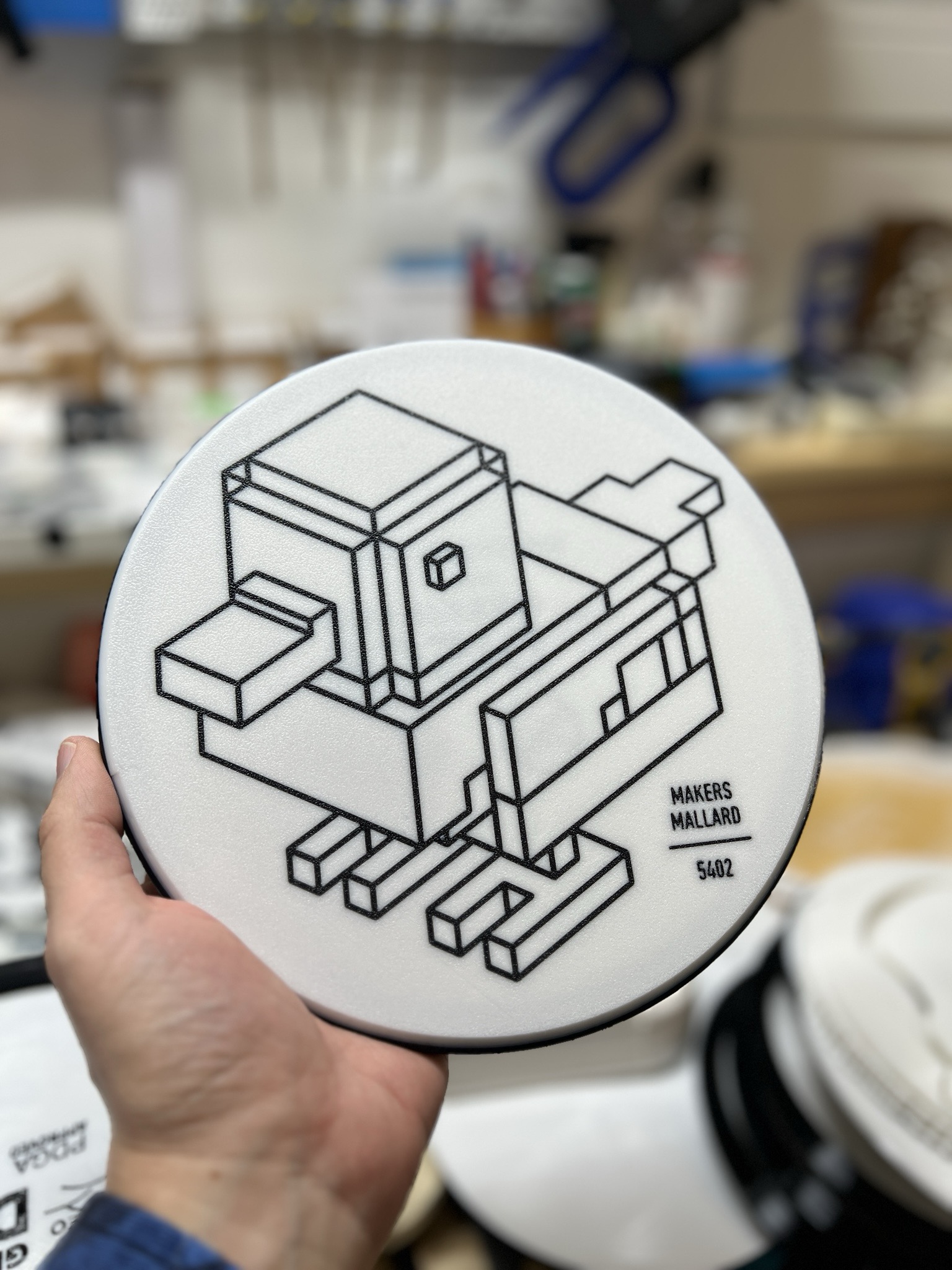 Makers Mallard — Printable Disc Golf Model