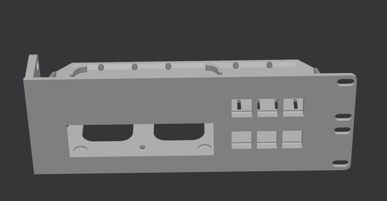 7th gen intel Thin nuc 19 inch rackmount