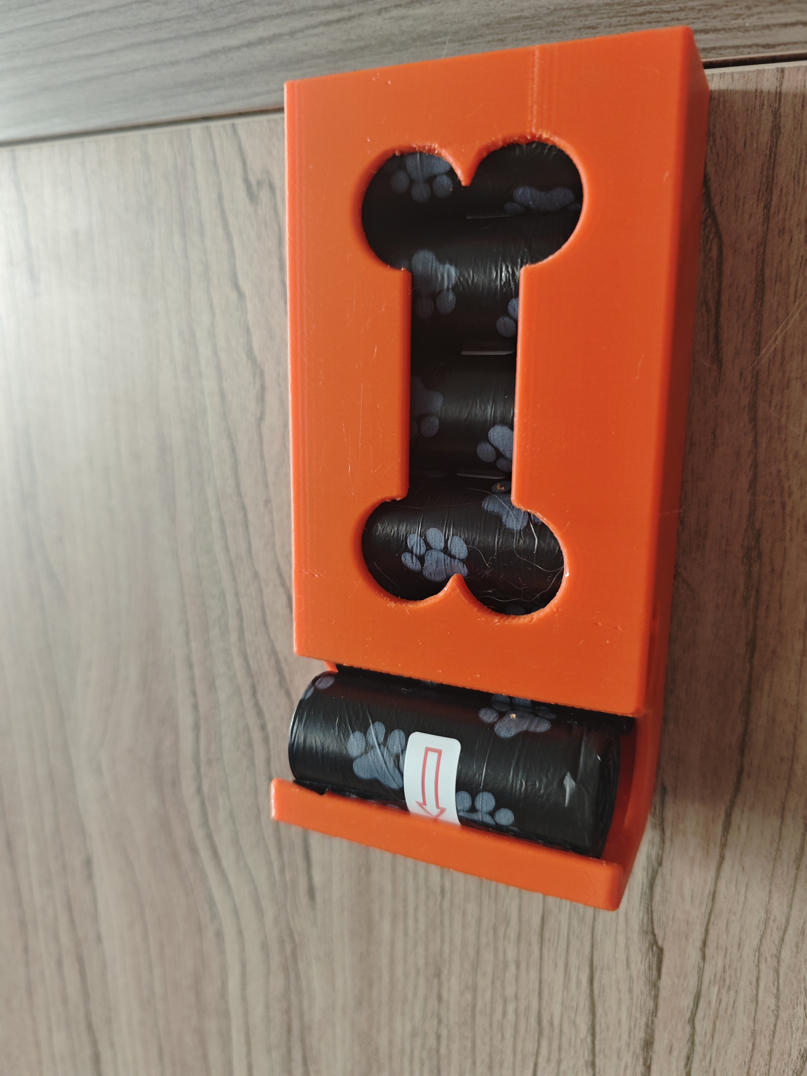 Dog waste bag holder