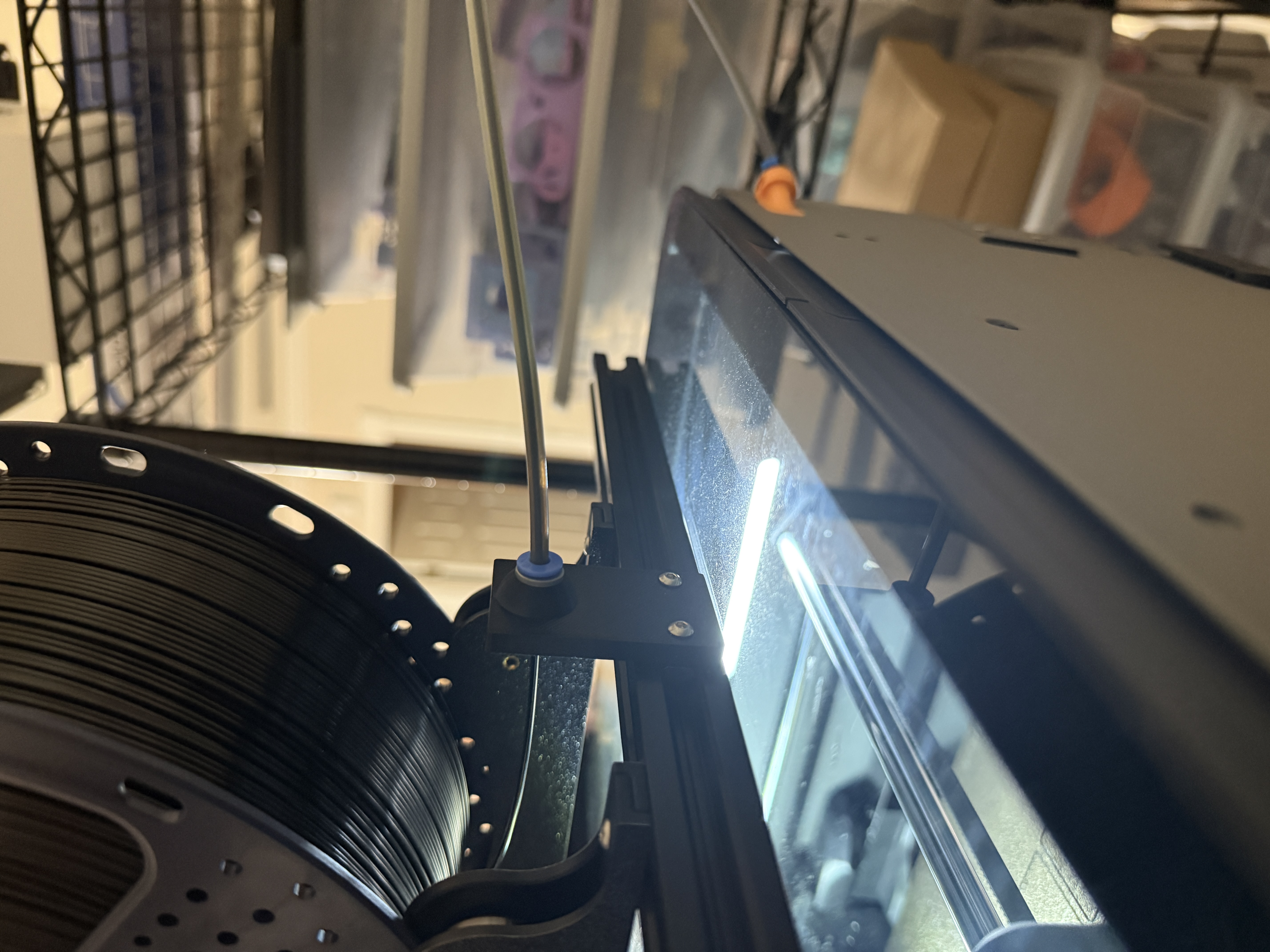PTFE Filament Guide 3D model