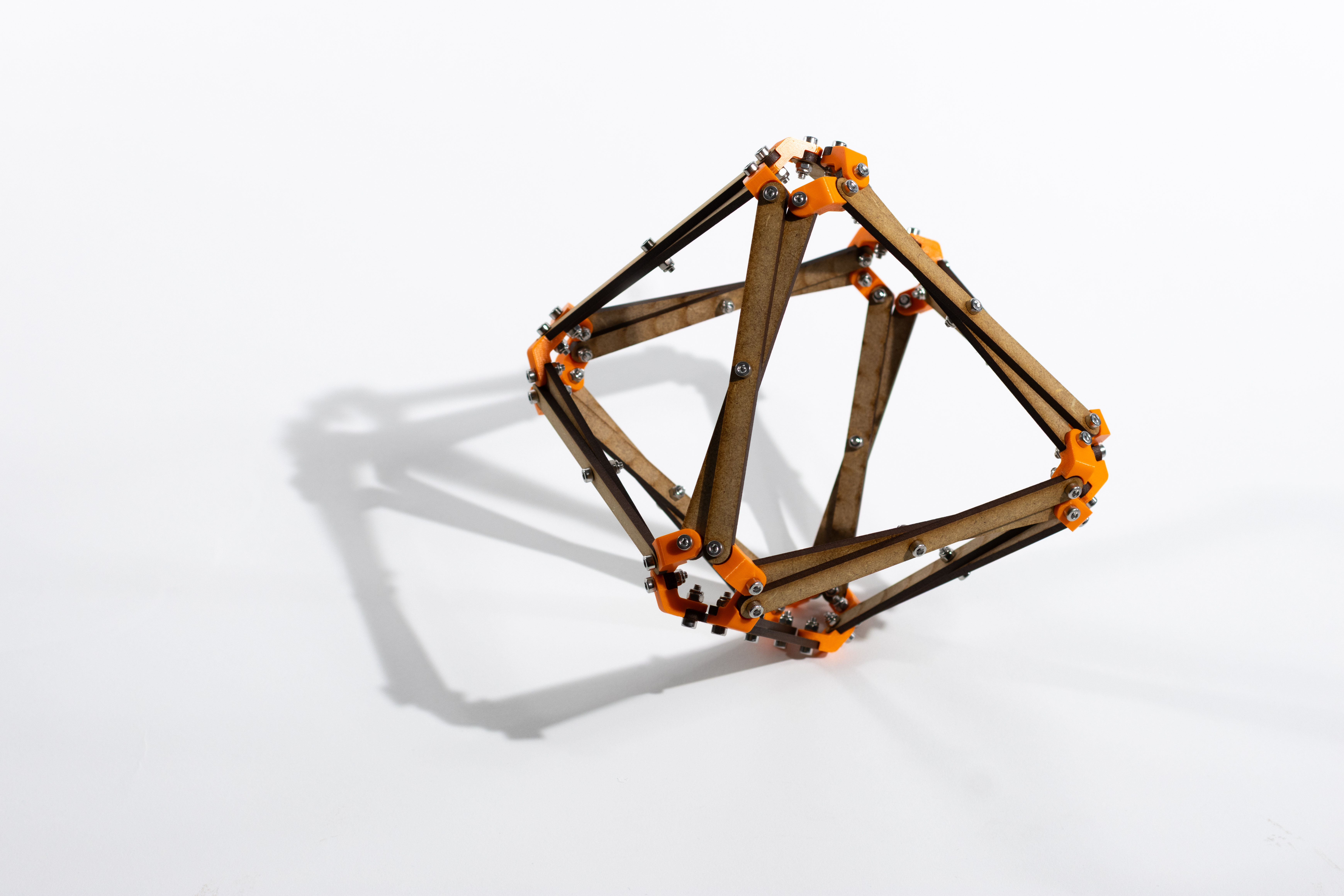 Transforming cube/octahedron linkage — miniatura 3