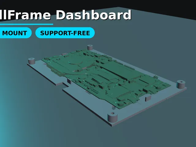 WallFrame Dashboard — Framework Laptop 12 Mainboard Wall-Mount Server Frame (Support-Free)