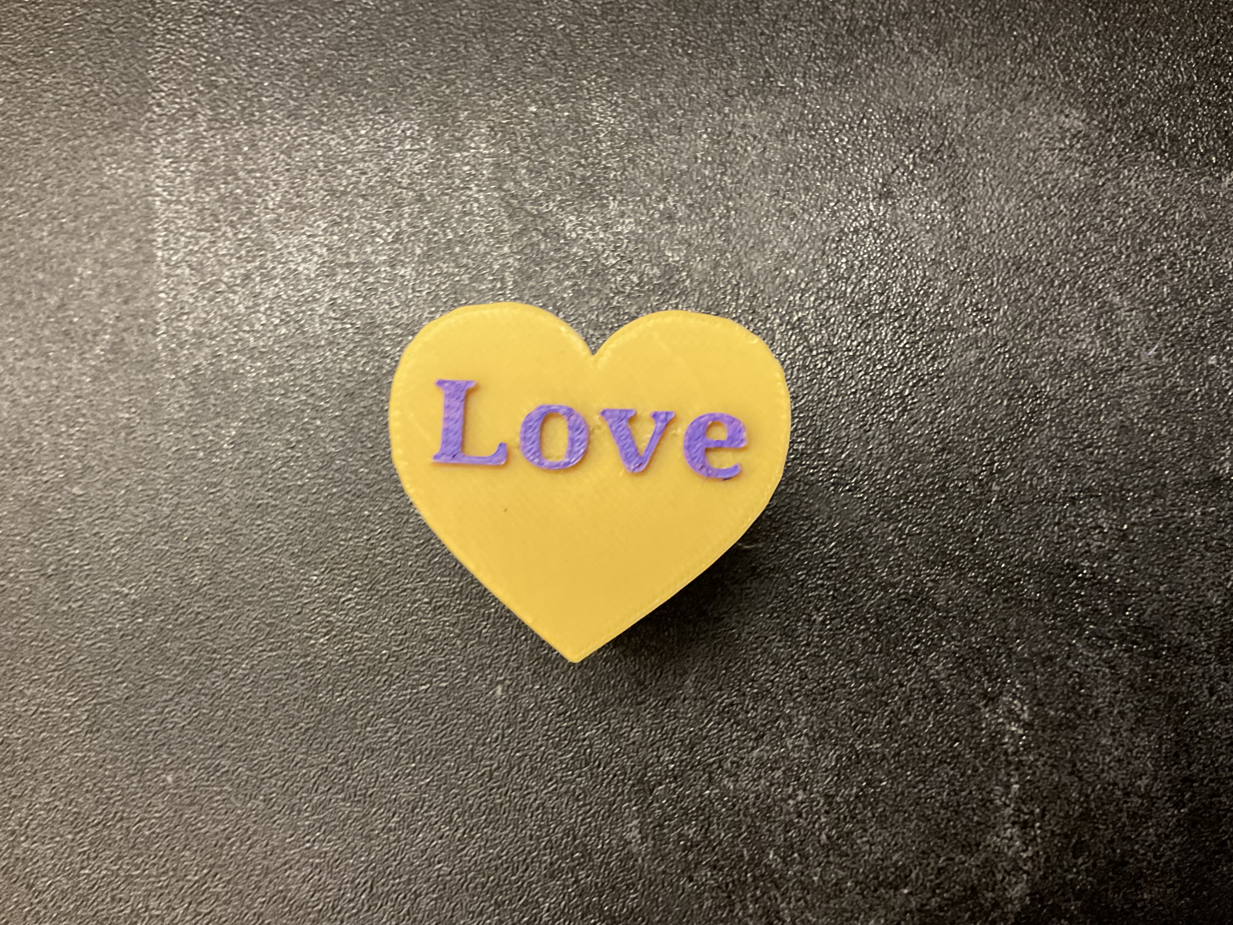 Heart shaped love clicker