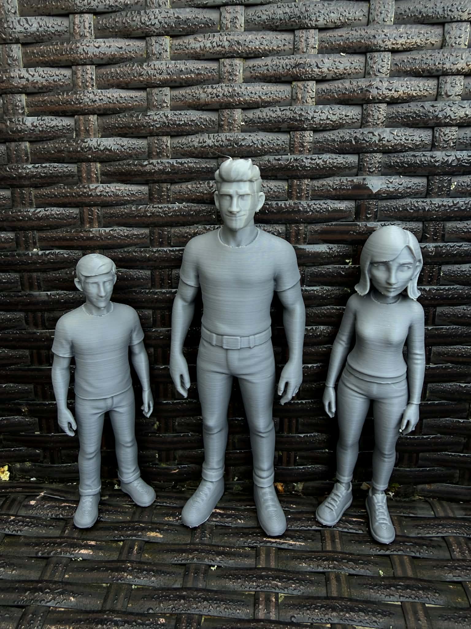 Perfect Family for a diorama or model railroad