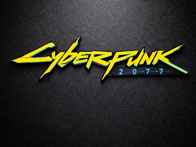 Cyberpunk 2077 Logo – High Detail Multicolor
