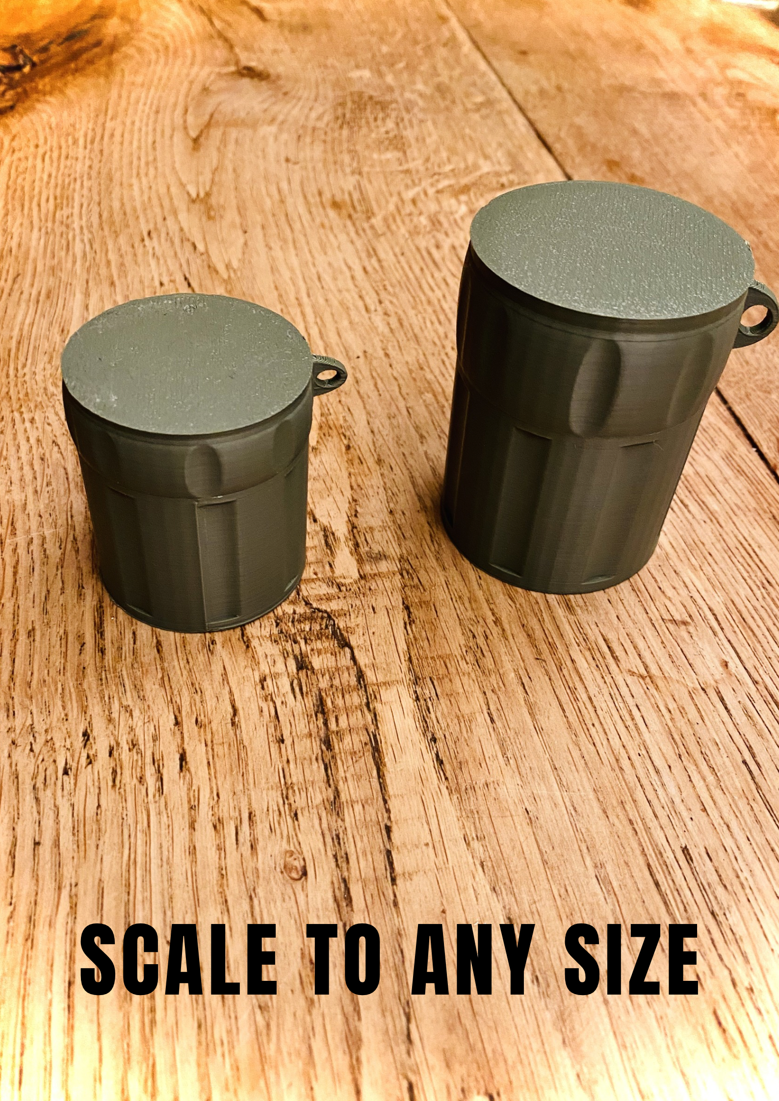 Miniatura 4 do modelo 3D container waterproof survival