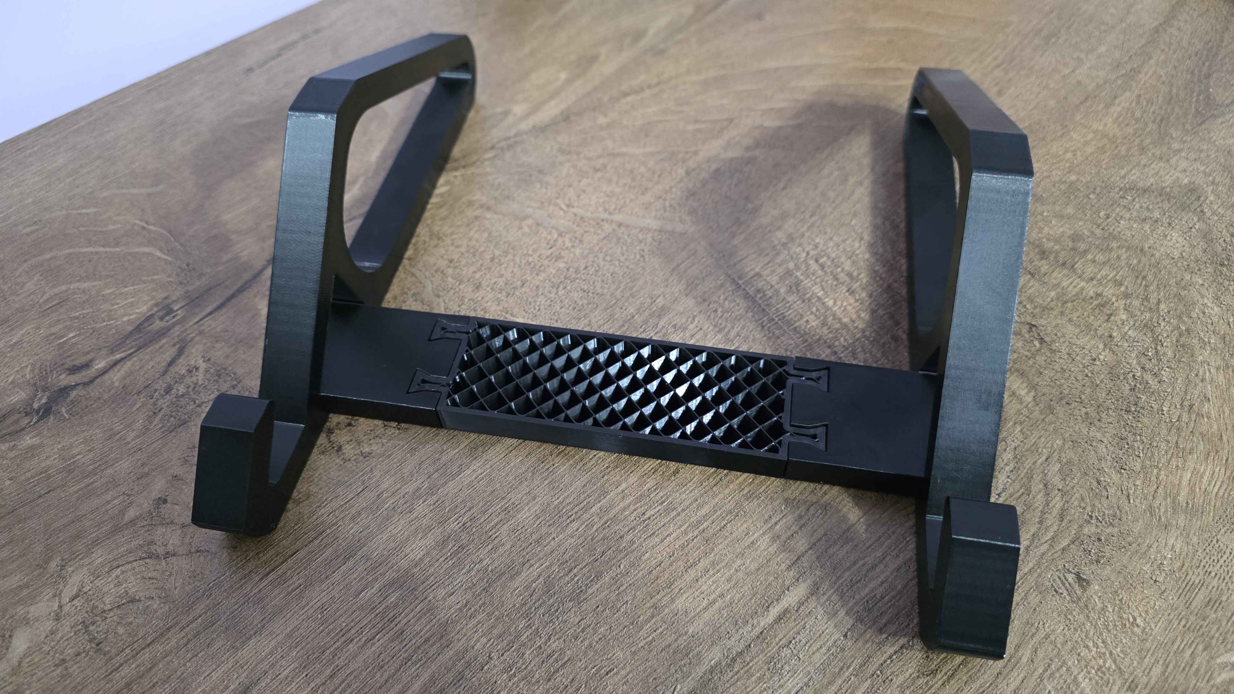 Vertical Laptop Stand with connector