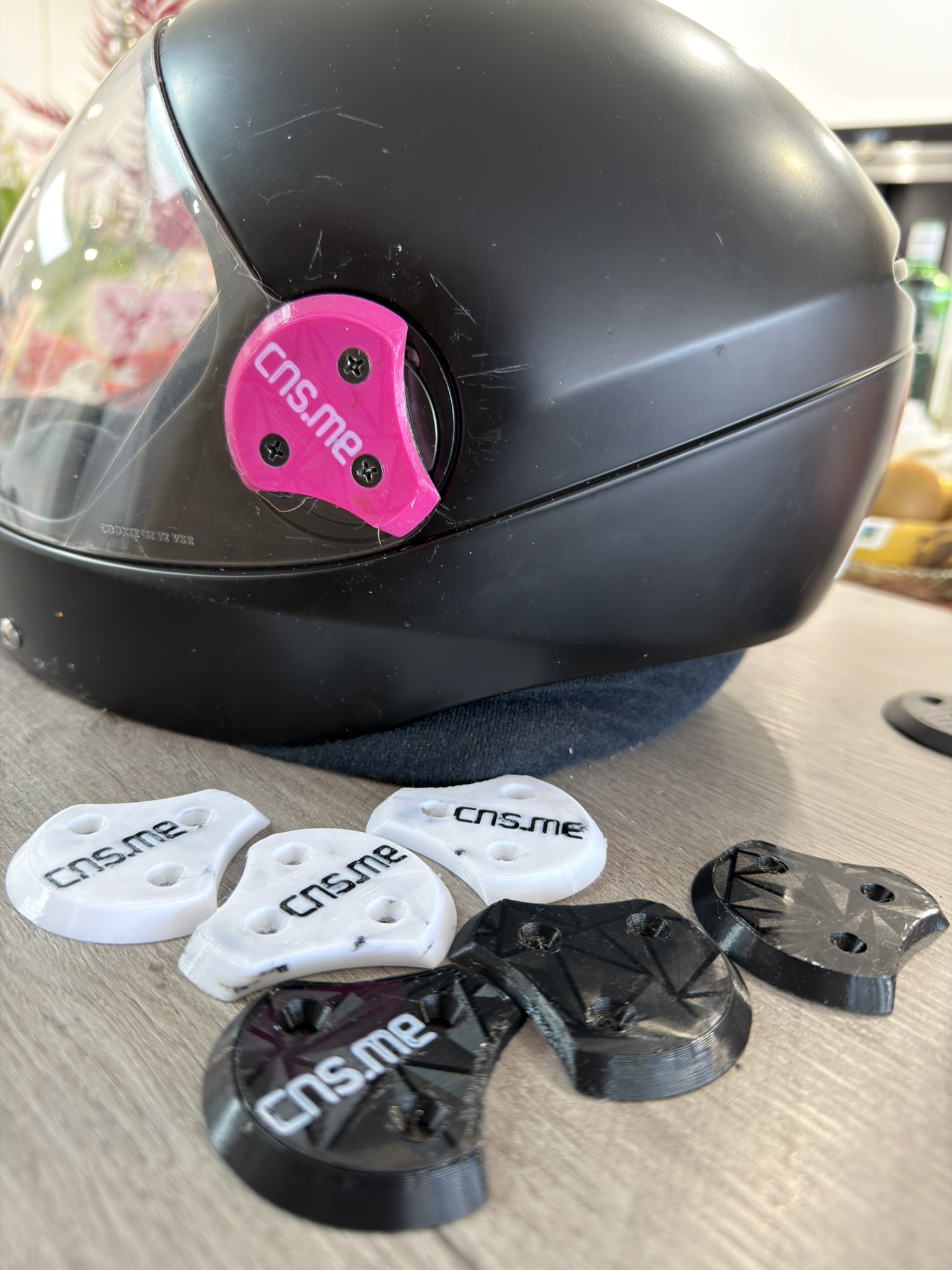 Cookie G3 Skydiving visor side clip