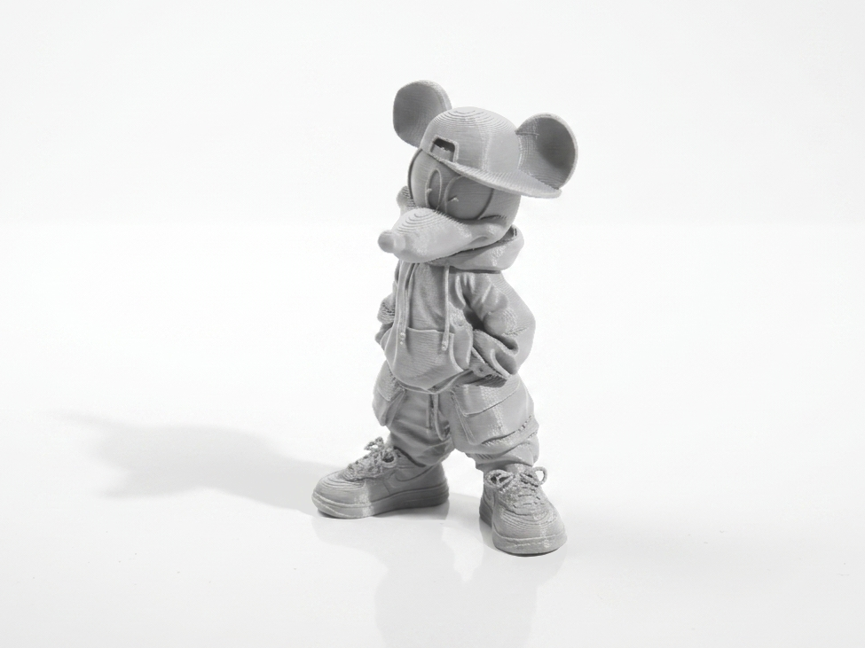 Street Mickey Mouse Figurine Urban Style 3D Printable