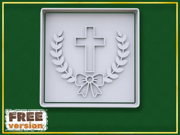 Confirmation Cross Cookie Cutter
