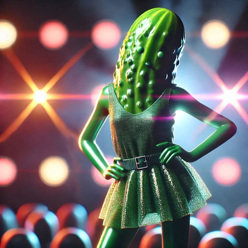 Kornishon Girl (Gherkin Girl)