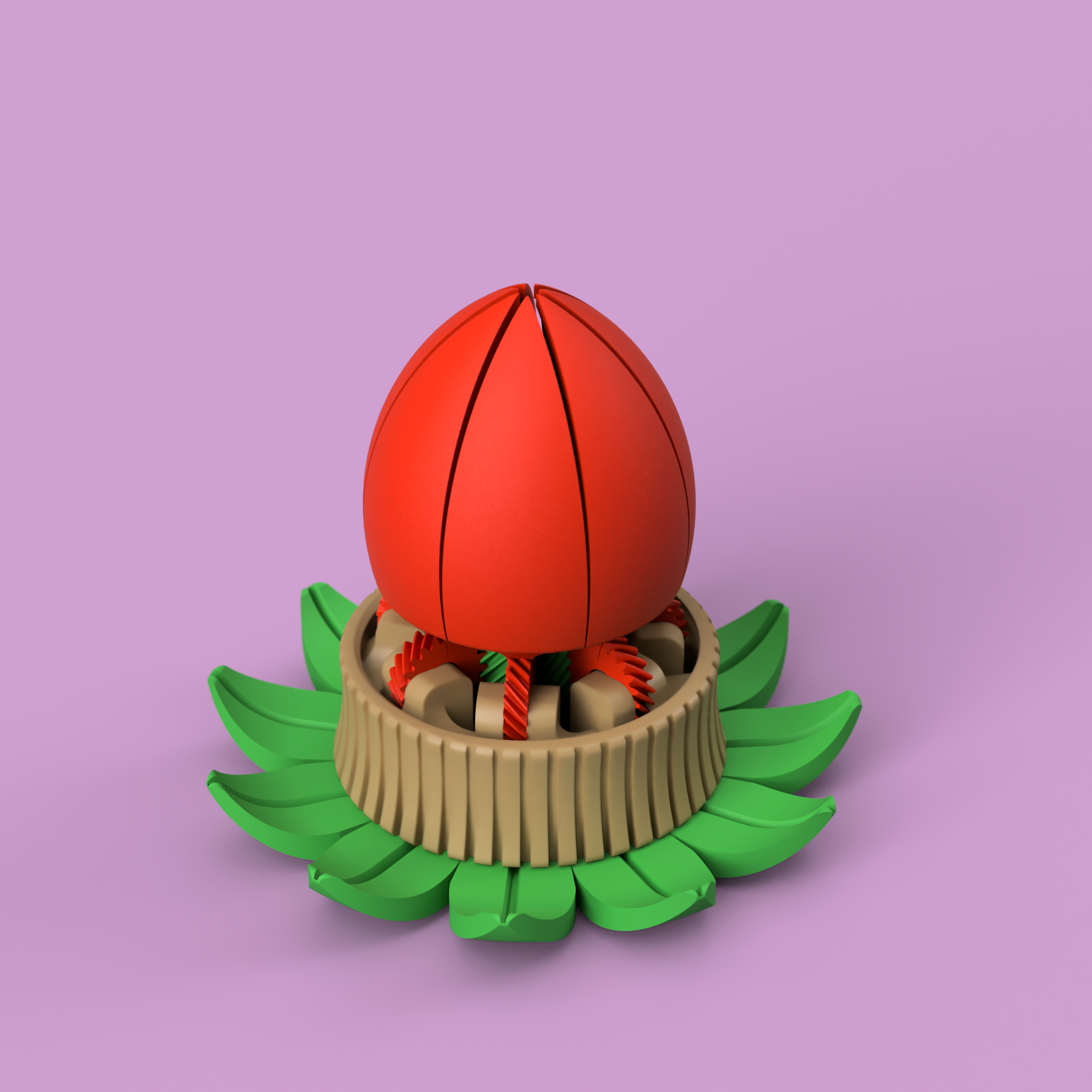 Miniatura 2 do modelo 3D Flower Box