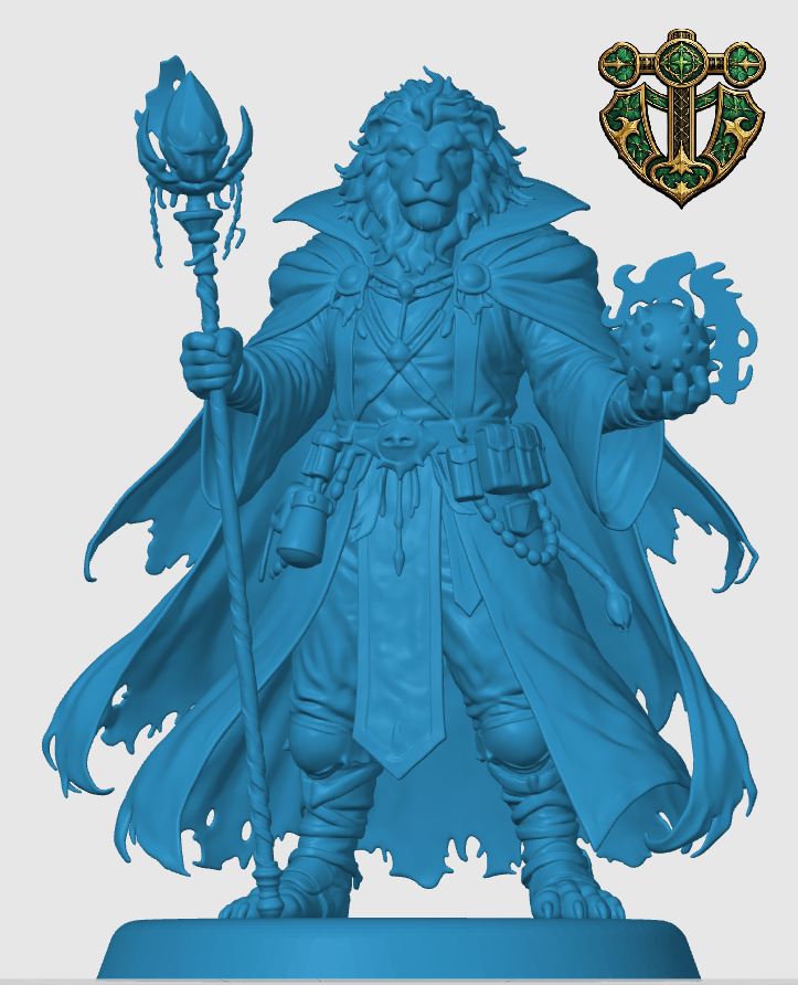 Leonin Warlock — miniatura 5