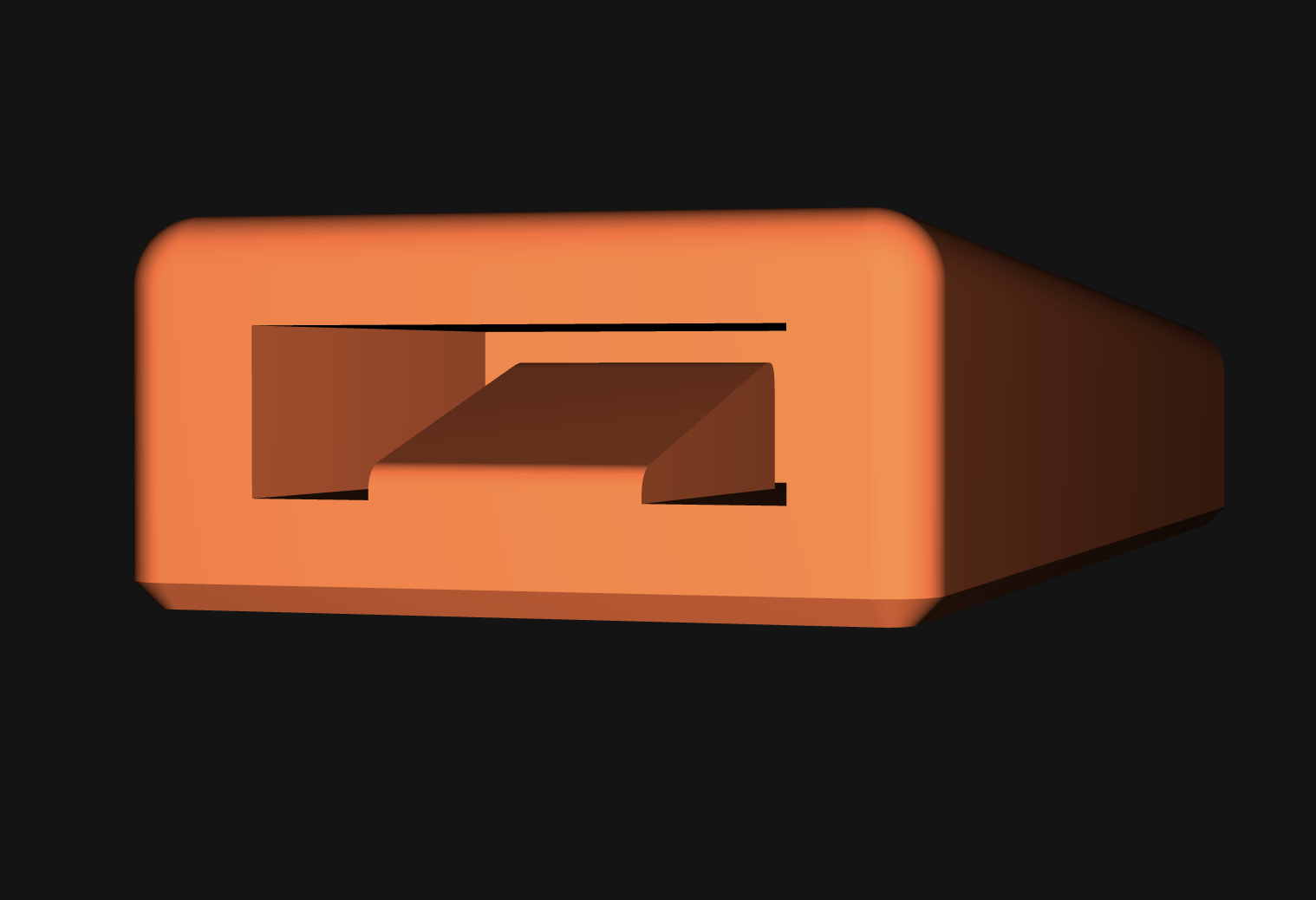 Miniatura 2 do modelo 3D YKK Zip puller