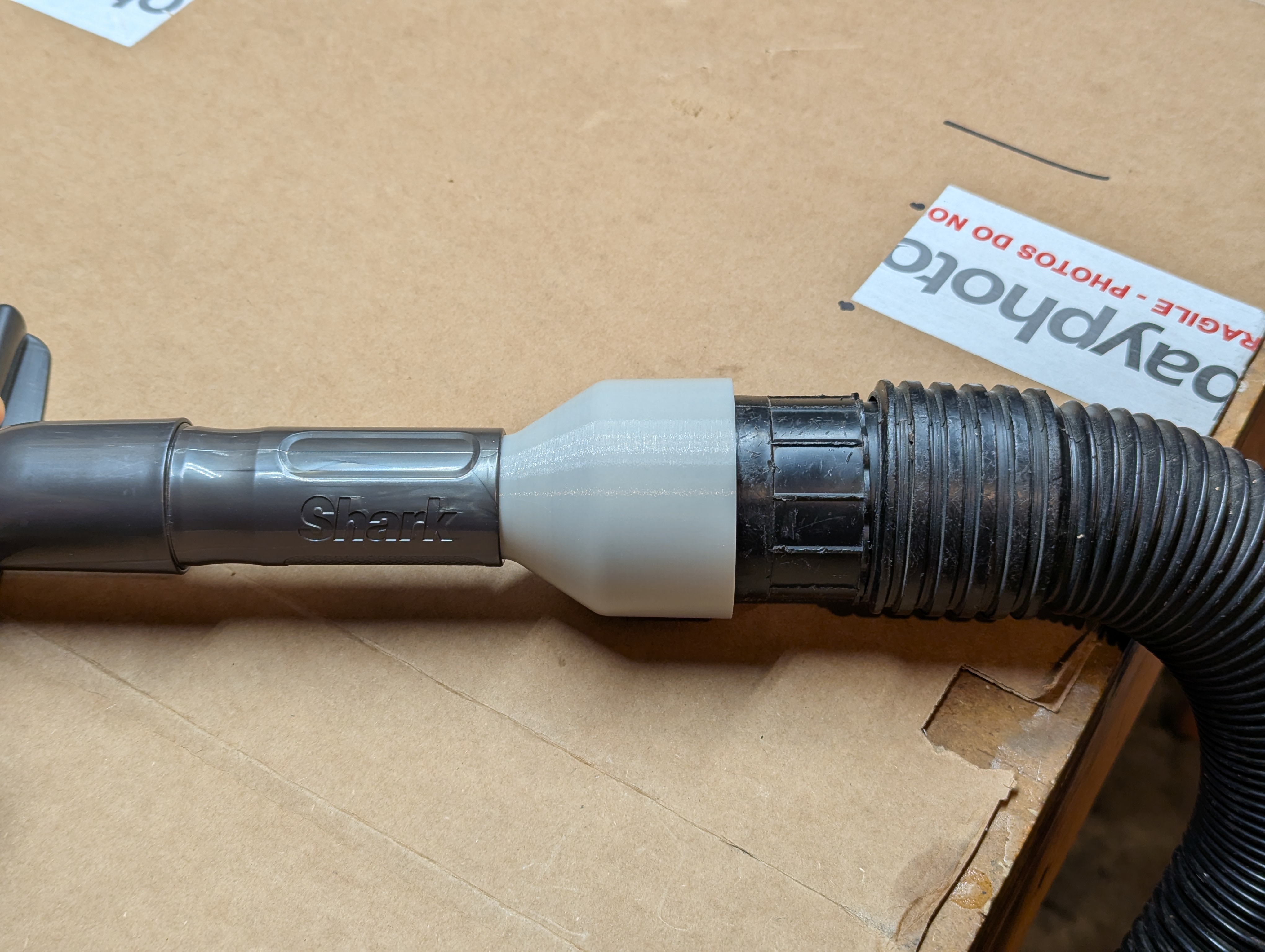 Rigid 2 1/4" Shop Vac to Shark Accessory Adapter (w/ STEP)