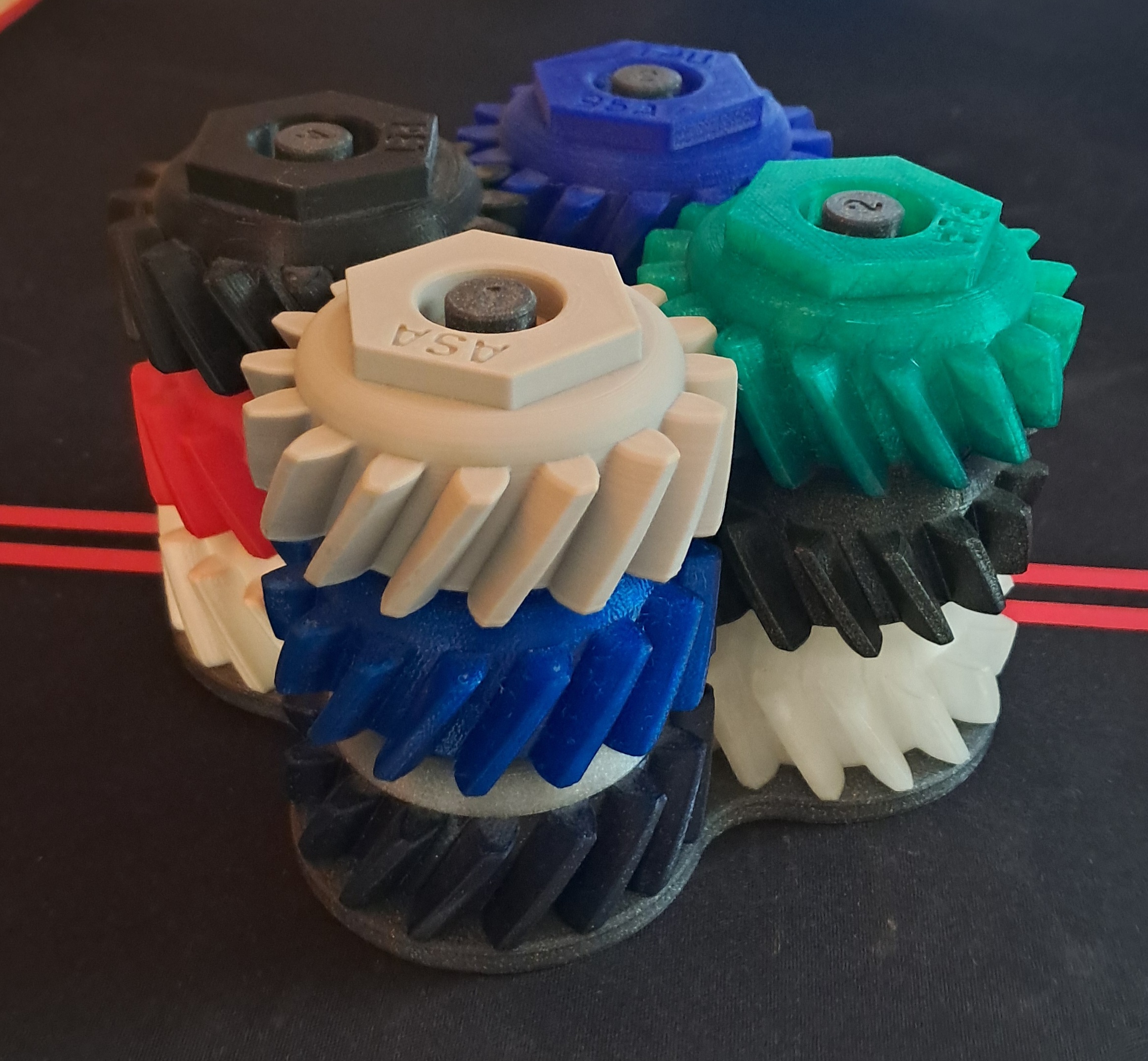 Prusa Filament Gears Exhibition Model