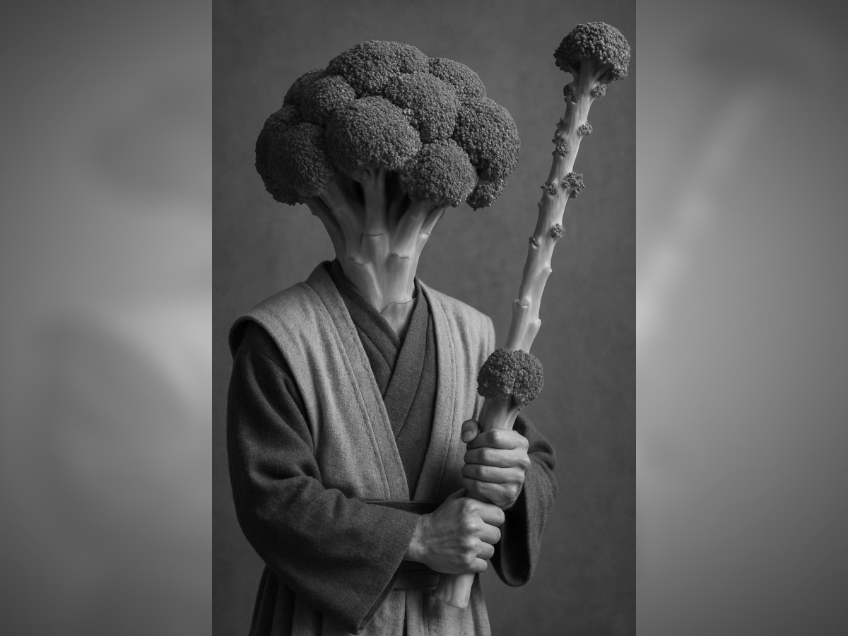 Broccoli Warrior HueForge