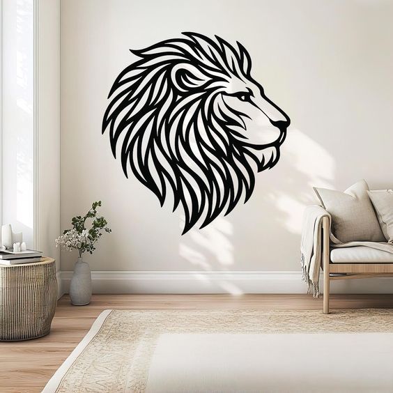 WallArt Lion 002