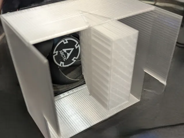 Rear IO Fan holder - WORK IN PROGRESS