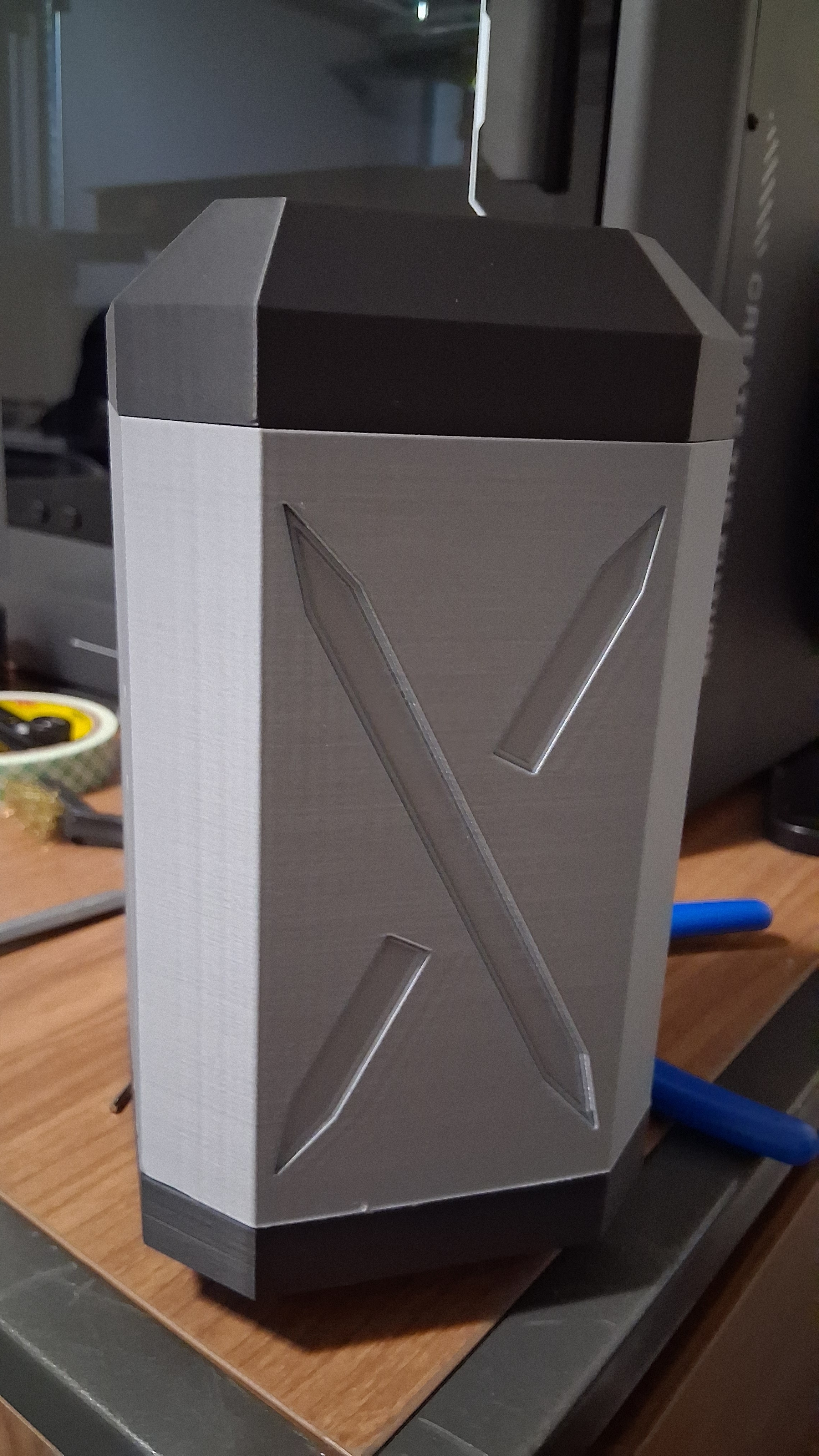 Monkey Wrench Style Containment Box