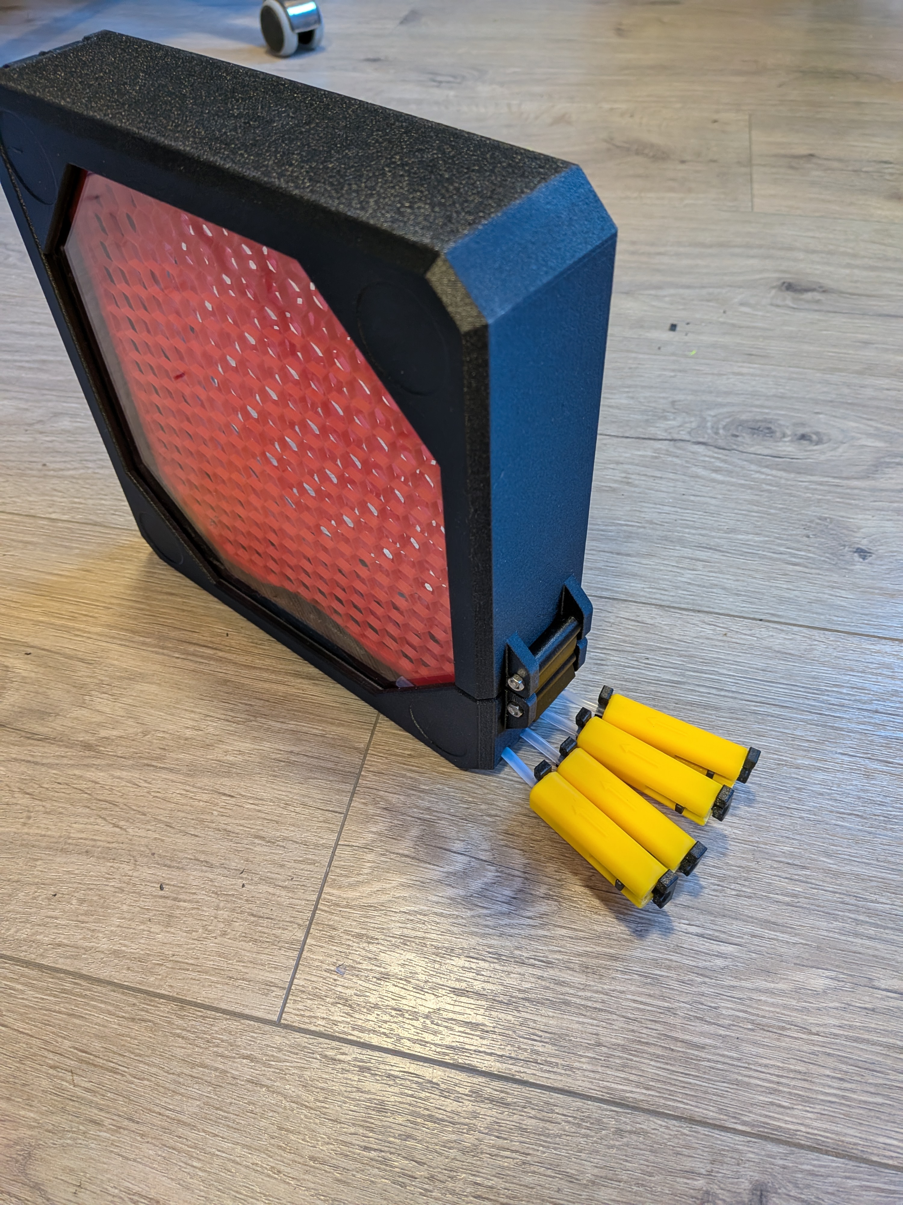 Remixed 4-colour filament buffer with check valves