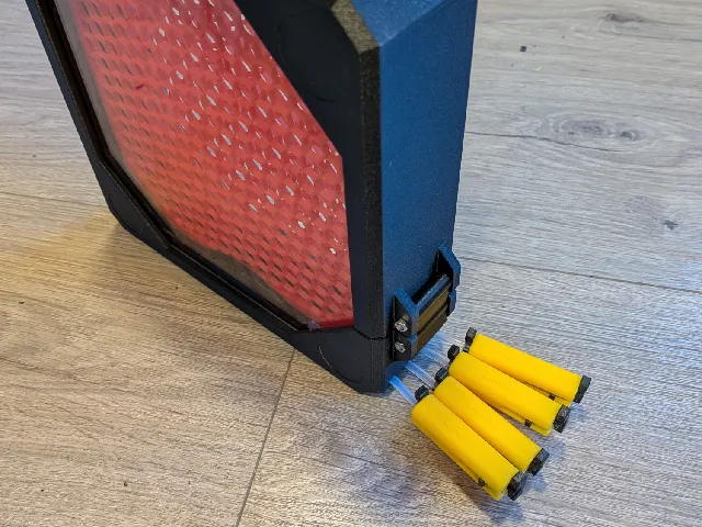 Remixed 4-colour filament buffer with check valves