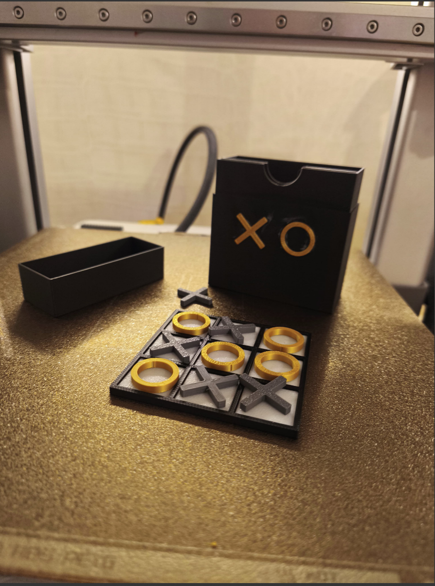 Tik Tak Toe to go Mini Game