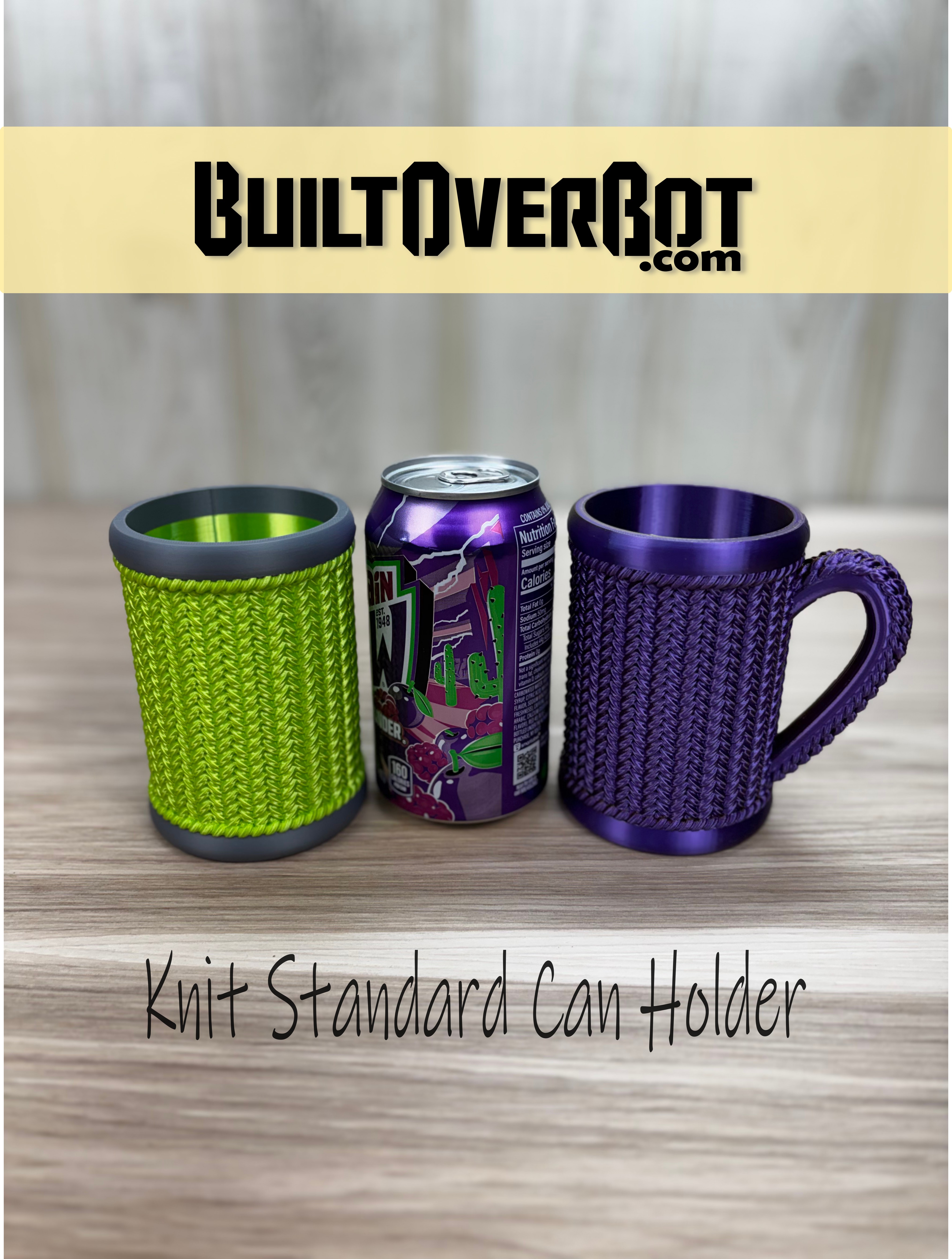 Knit Drink Holder - Short Standard