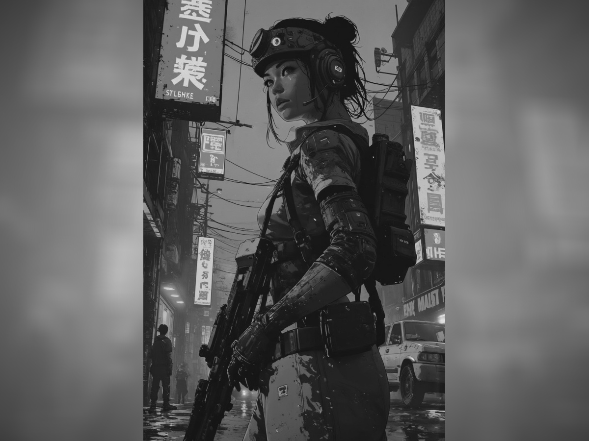 Neon Soldier HueForge