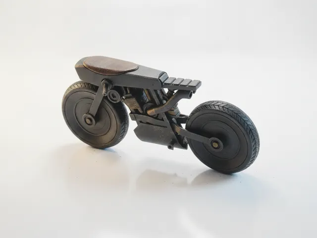 Bik Futuristic Motorcycle Vehicle 3D Printable