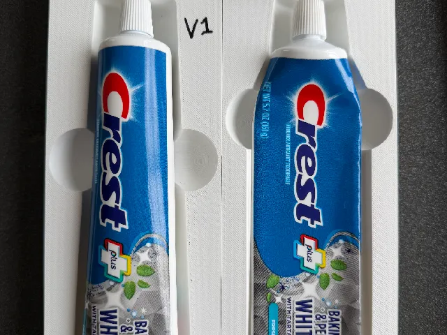 2x6 Gridfinity Toothpaste & Dental Floss Bin