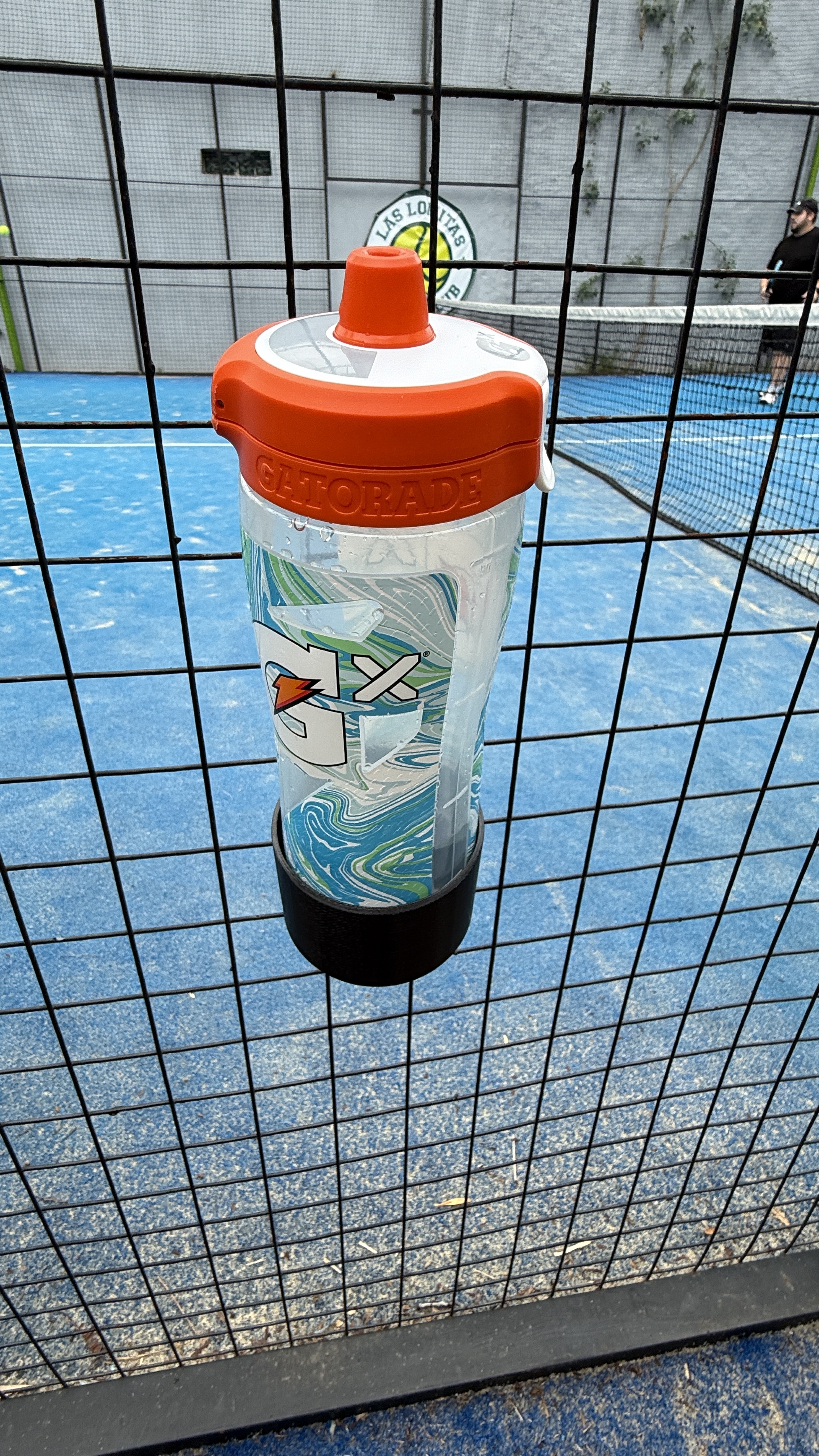 Padel Bottle Holder for fence