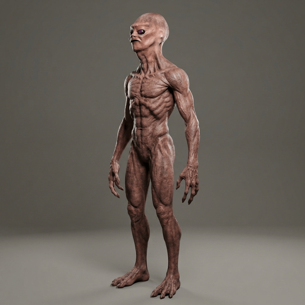 Sci Fi Art - Aliens - Ulgarian Grey