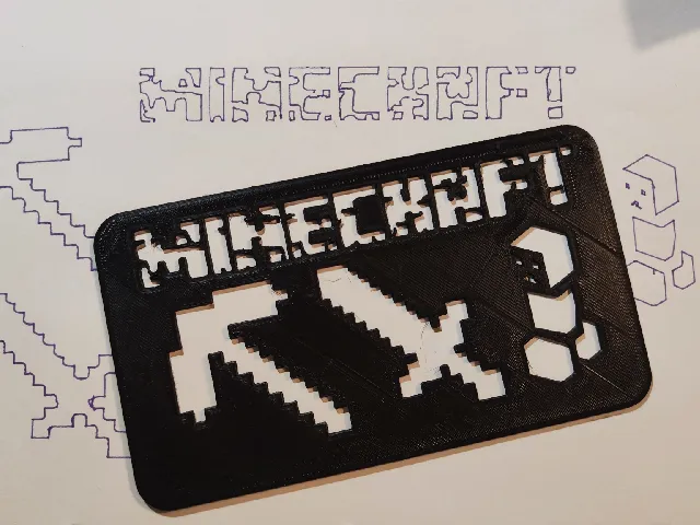 Minecraft Stencil